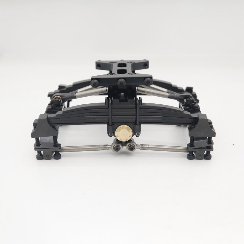 JDMODEL JDM-11F 1/14 trailer head metal rear suspension, the original bridge can be upgraded with the trailer head suspension