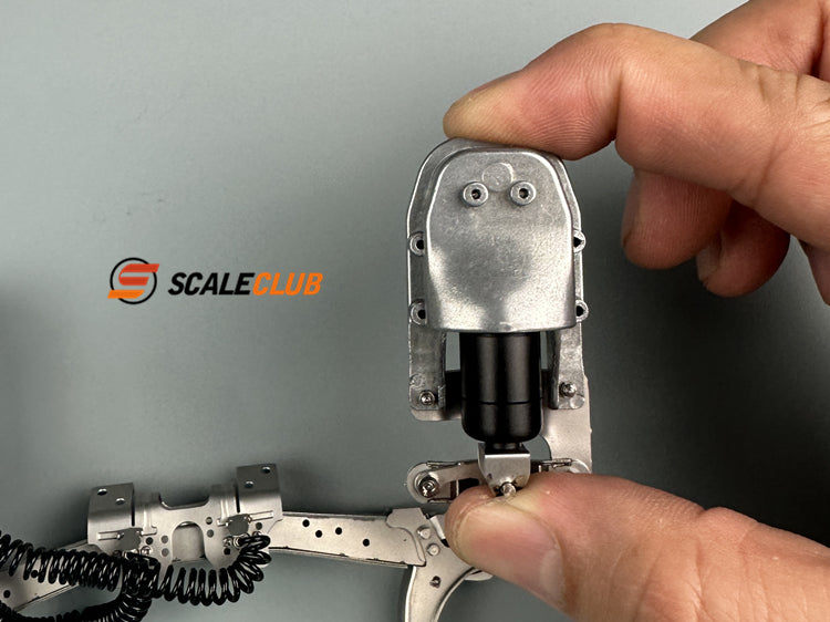 scaleclub 1/14 Tamiya Scania 770S upgraded simulation front buckle mechanical suspension