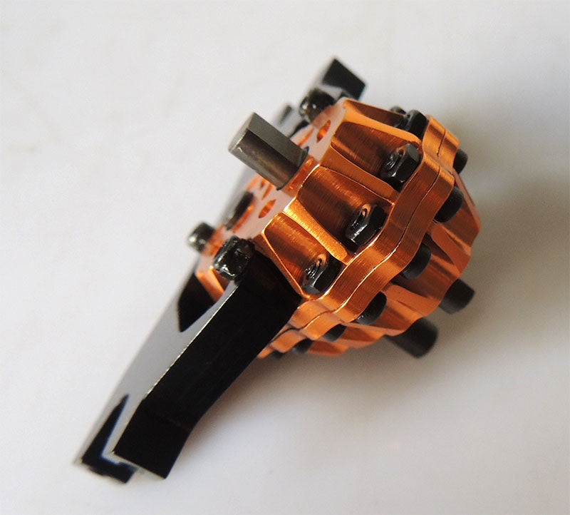 JDMODEL1:14 tractor transfer case tractor climbing trailer simulation car gearbox JDM-75