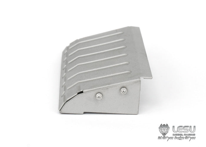 LESU 1/14 RC Truck TGS Shell Chin Servo Protector Metal Upgrade Parts for Tamiya Dump Truck Towing Truck or DIY Car Model Parts