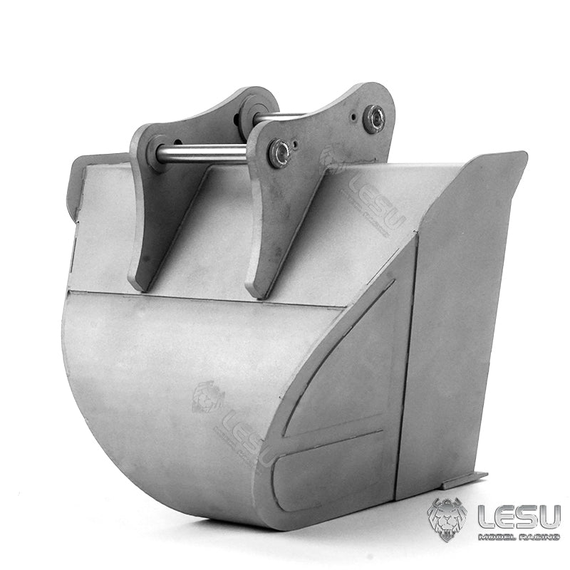 LESU 1/14 Engineering Hydraulic Excavator CAT 374F Modified Quick Release Trapezoidal Bucket Attachment