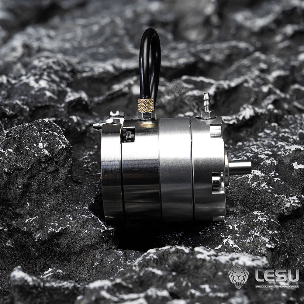 LESU 1/14 construction machinery model excavator all-metal hydraulic turntable oil slip ring