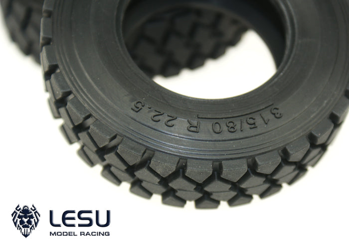 1/14 truck Tamiya tractor gravel tire skin mud dump truck 85MM diameter tire LESU model