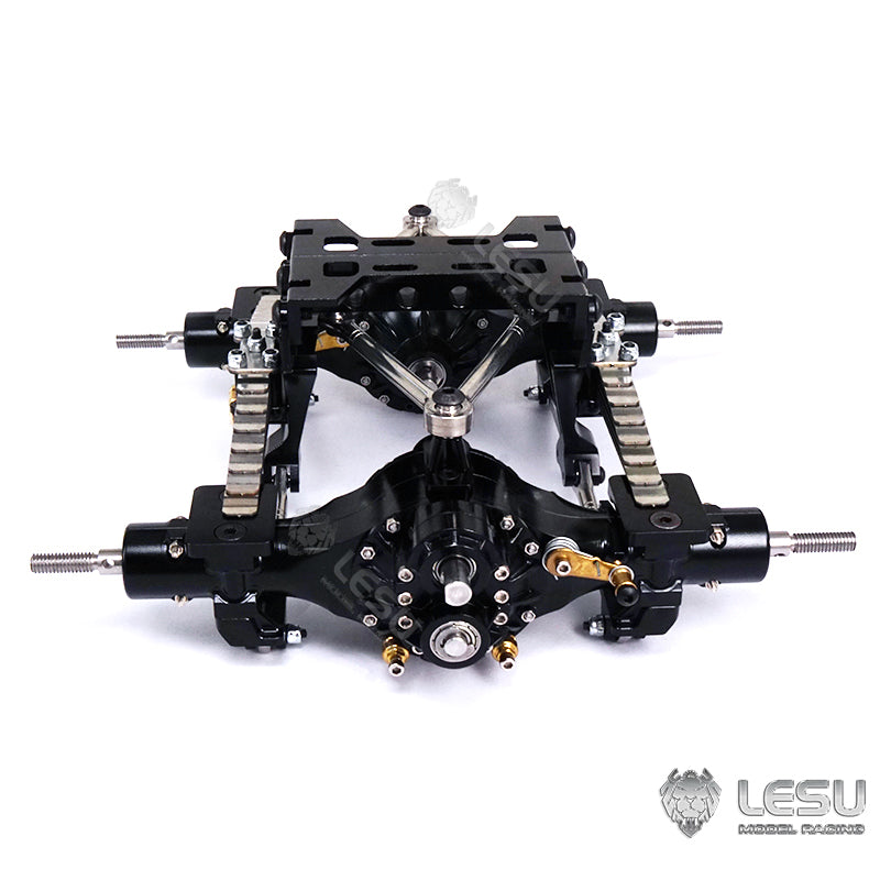 1/14 Truck rear suspension assembly X-8002 Tamiya tractor original hole RC modified mud truck model LESU
