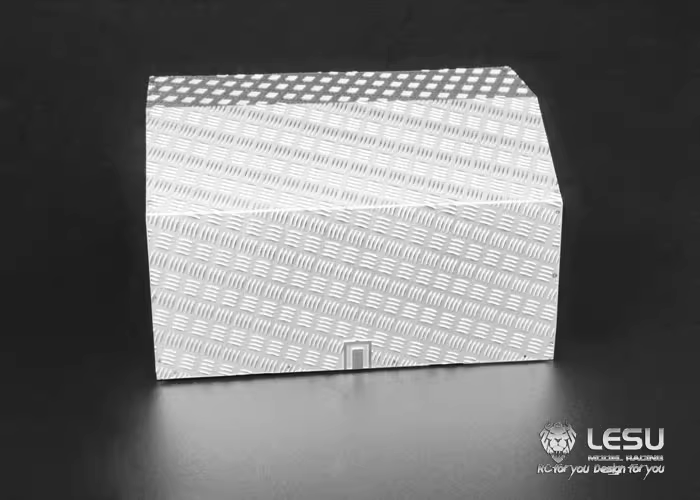 Fully unloaded roll-on/roll-off vehicle two-position reversing valve tool box Tamiya 1/14 tractor simulation decorative parts mud head DIY model