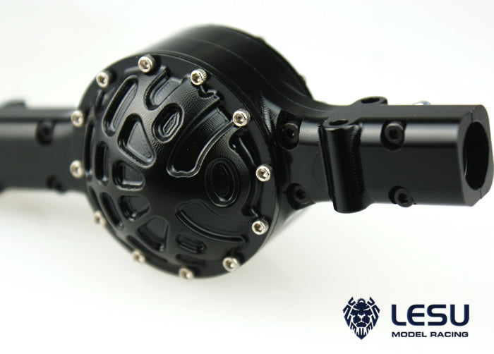 1/14 tractor metal rear axle shell Tamiya original axle modified CNC axle shell accessories car model LESU