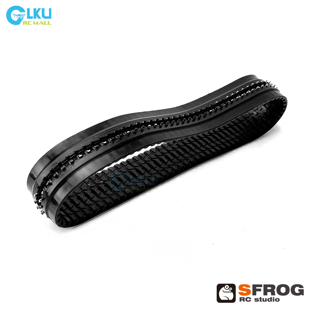 SFROG 1/14 T14 crawler dump truck rubber tracks 1 pair
