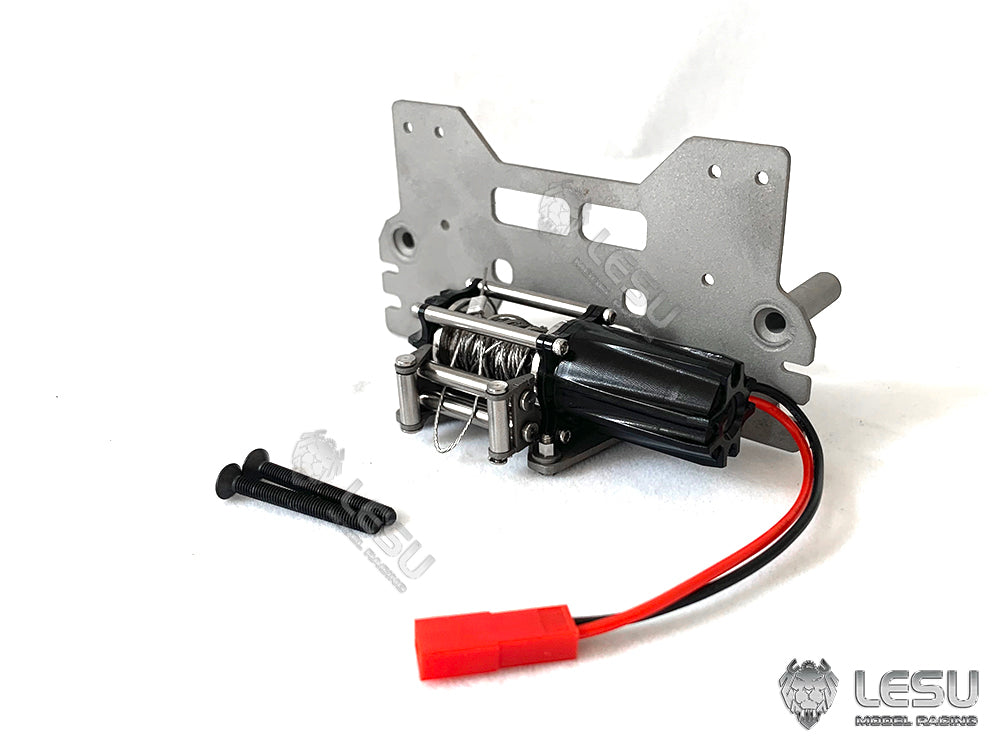 1/14 Truck Model Toy Tamiya 1851 Tractor Shell Coupler Winch Decoration Modification LESU