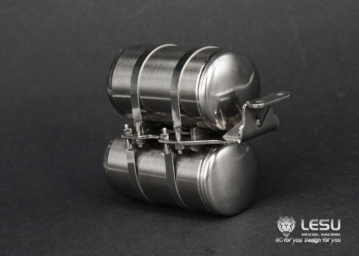 LESU G-6157 1/14 Truck Model Metal Gas Tank Tamiya 3348 Mud Truck or DIY Traction Truck Model Upgrade Modification Accessories