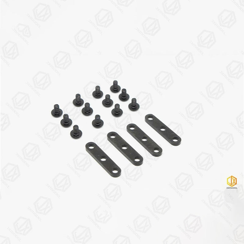 JX Model 1/14 Metal CNC Aluminum Fenders Truck Box Kit for Tamiya 1/14 F2000 RC Truck Model Toy Upgrade or DIY Parts