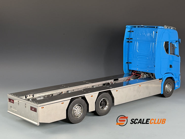 SCALECLUB 1/14 Scania 770S 3-axle full metal chassis European truck style