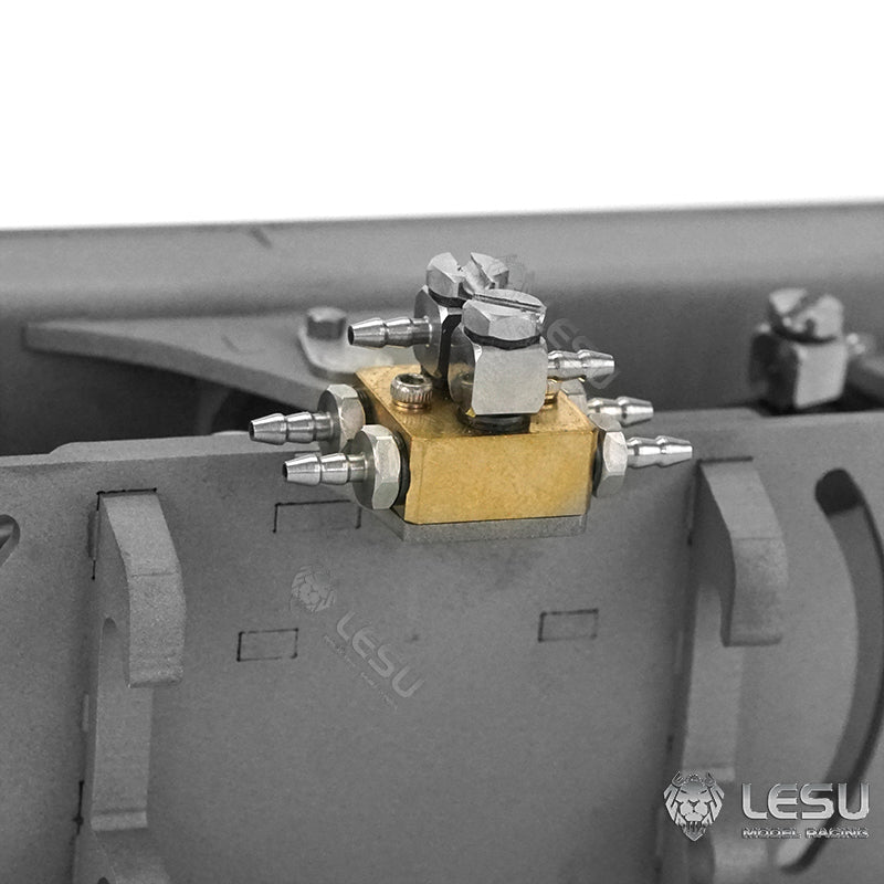 LESU 1/14 Engineering Hydraulic Model Bobcat Loader Upgraded with Bulldozer Blade