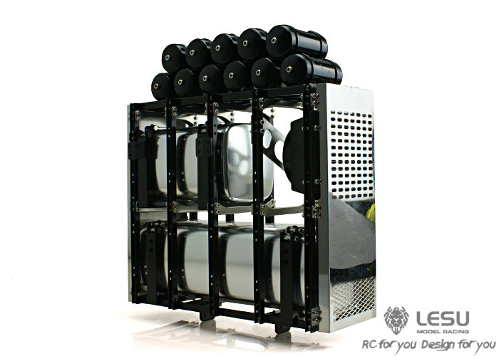 LESU 1/14 Tamiya heavy tractor truck simulation model truck equipment rack G-6057 accessories modification model