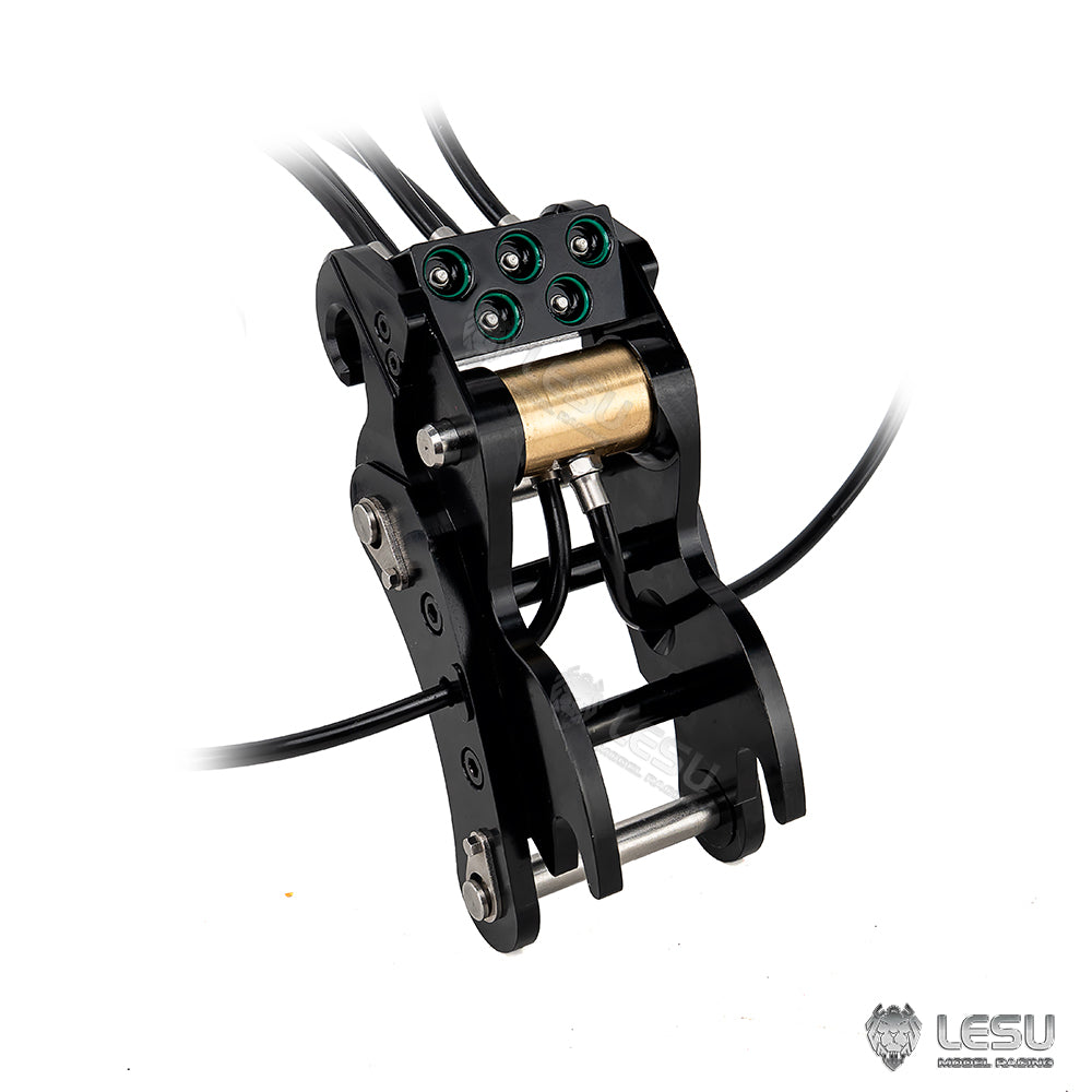 LESU 1/14 AOUE ET35 excavator exclusive quick oil nozzle connector 5-way oil nozzle quick change coupler