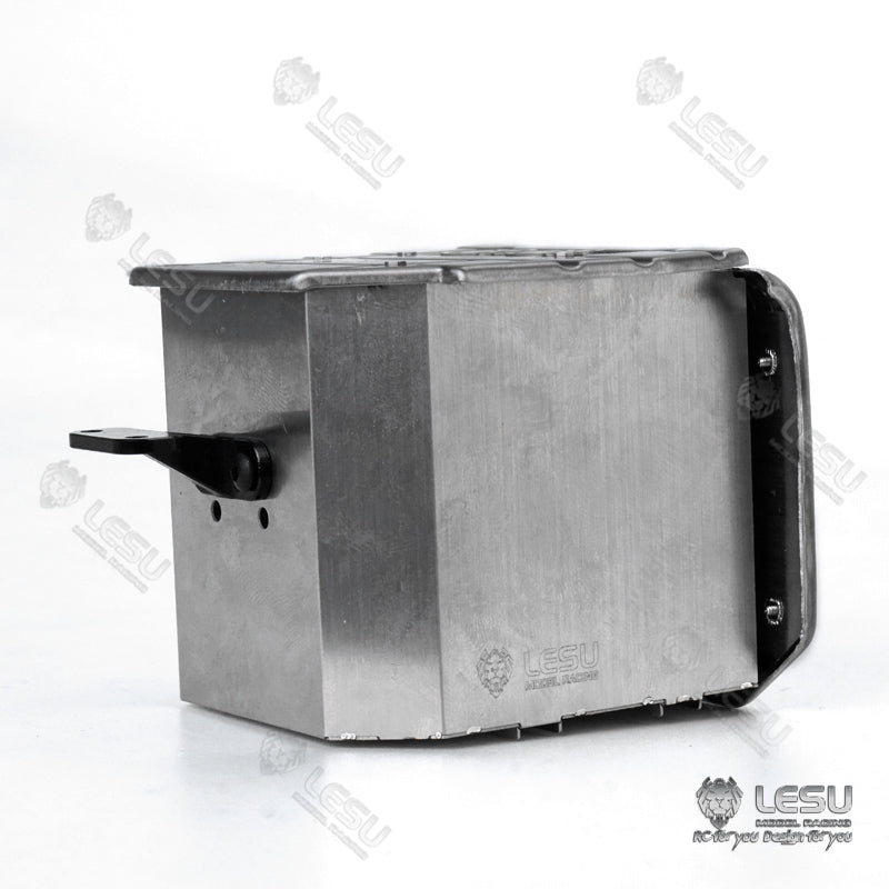 Tamiya 1/14 truck model FH-16 truck exhaust tank with width indicator light G-6225 stainless steel LESU