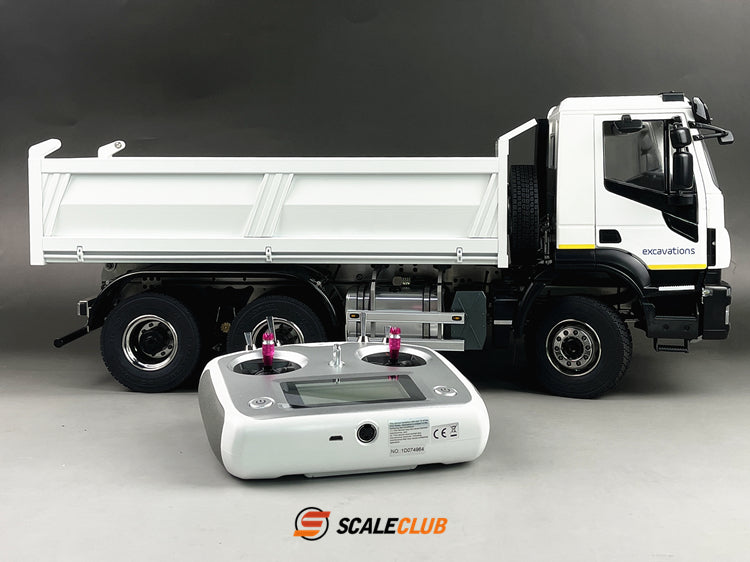 Scaleclub 1/14 full metal Iveco 6x6 hydraulic dump truck RTR to play