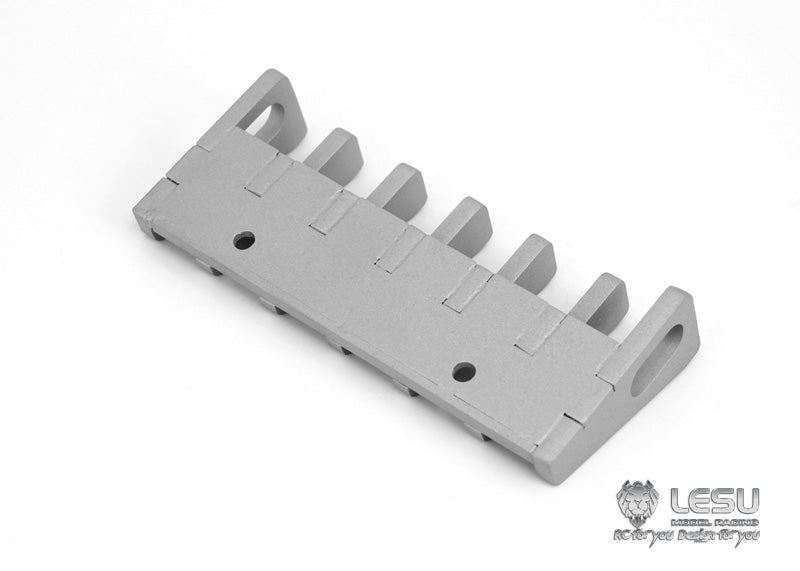 LESU 1/14 RC Truck TGS Shell Chin Servo Protector G-6190 Metal Upgrade Parts for Tamiya Dump Truck or DIY Car Model Parts