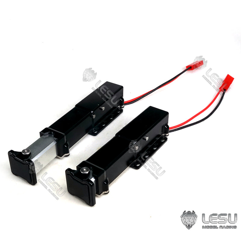 LESU 1/14 semi-trailer model trailer lift metal electric bracket foot LS-A0006