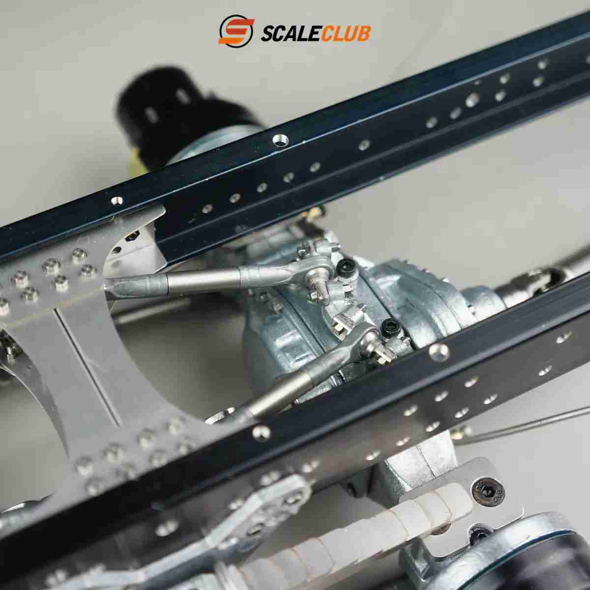 scaleclub Tamiya 1/14 tractor mud head simulation metal two-axle rear suspension Chiaki suspension