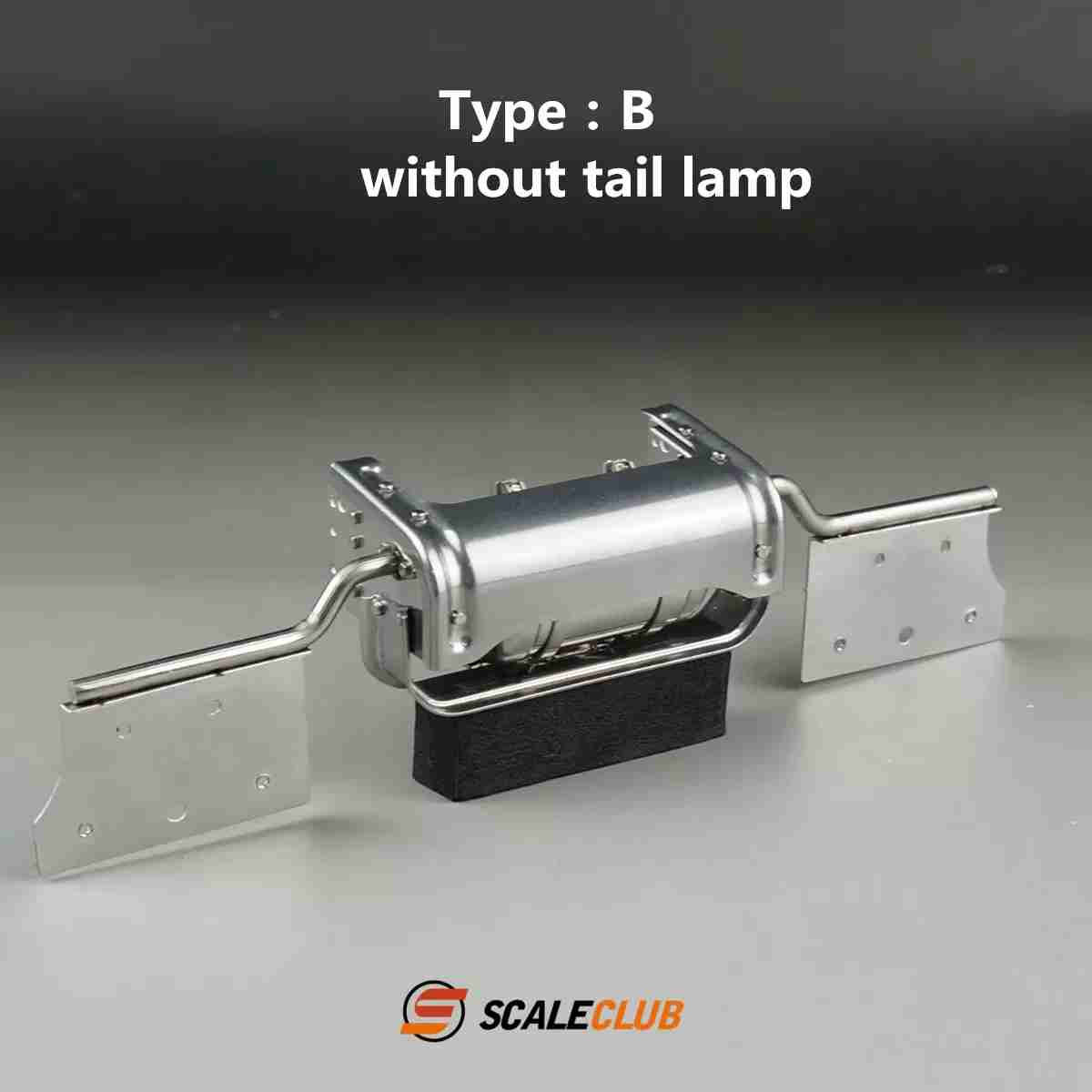 Scaleclub Tamiya 1/14 tractor Scania MAN gas tank tail beam taillight bracket