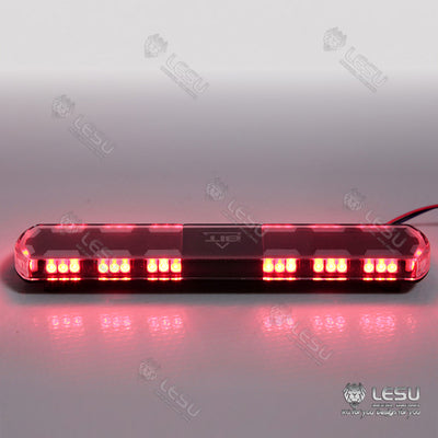 LESU 18 modes LED red, blue, yellow and orange light S-1280 for Tamiya 1/14 RC truck warning top light upgrade modification