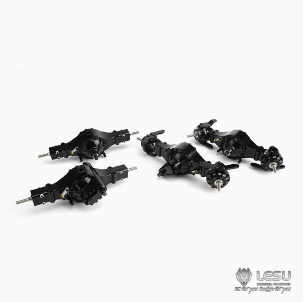 1/14 truck Tamiya tractor axle Q911 series differential lock mud axle model LESU