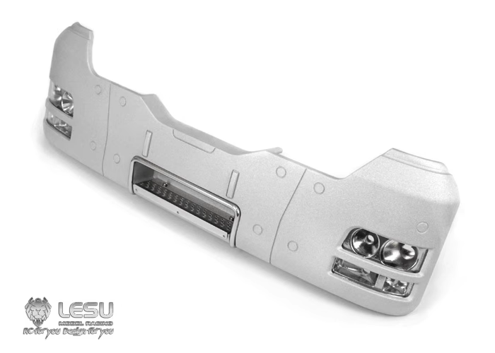 1/14 truck (TGS) body metal chin pump bumper Tamiya mud tractor accessories car model