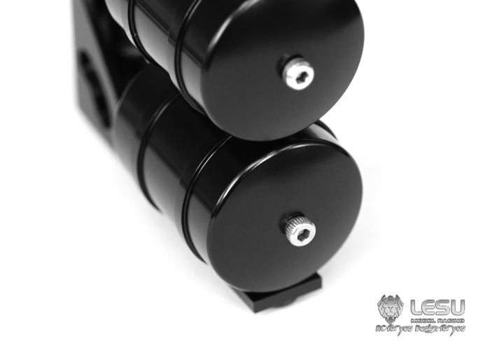 LESU G-6013-B 1/14 truck model metal air filter double gas tank Tamiya mud tractor truck model upgrade modification accessories