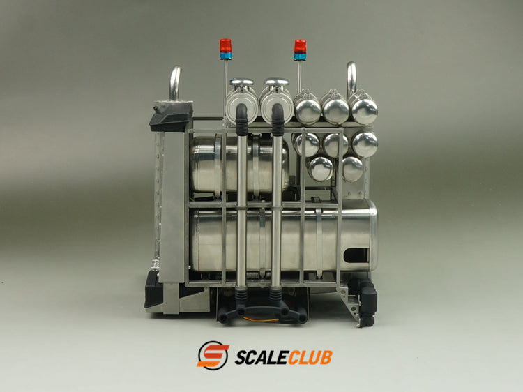 scaleclub 1/14 MAN F2000 MAN heavy tractor trailer metal equipment rack