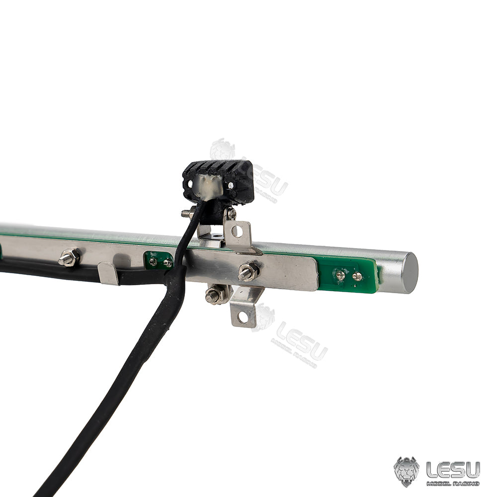 LESU 1/14 Truck LED Spotlight High Top Metal Dome Light S-1321 Tamiya Tractor R470 R620 Model Modification