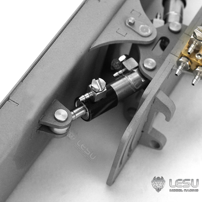 LESU 1/14 Engineering Hydraulic Model Bobcat Loader Upgraded with Bulldozer Blade