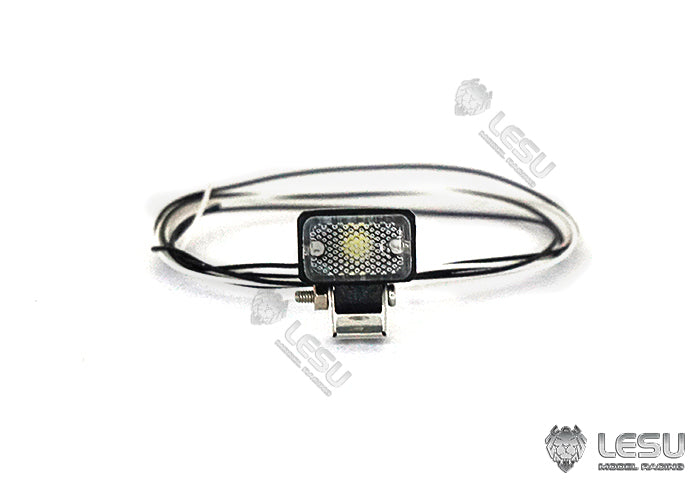 LED S-1284 simulation spotlight accessories suitable for Tamiya 1/14 RC truck engineering vehicle model upgrade modification
