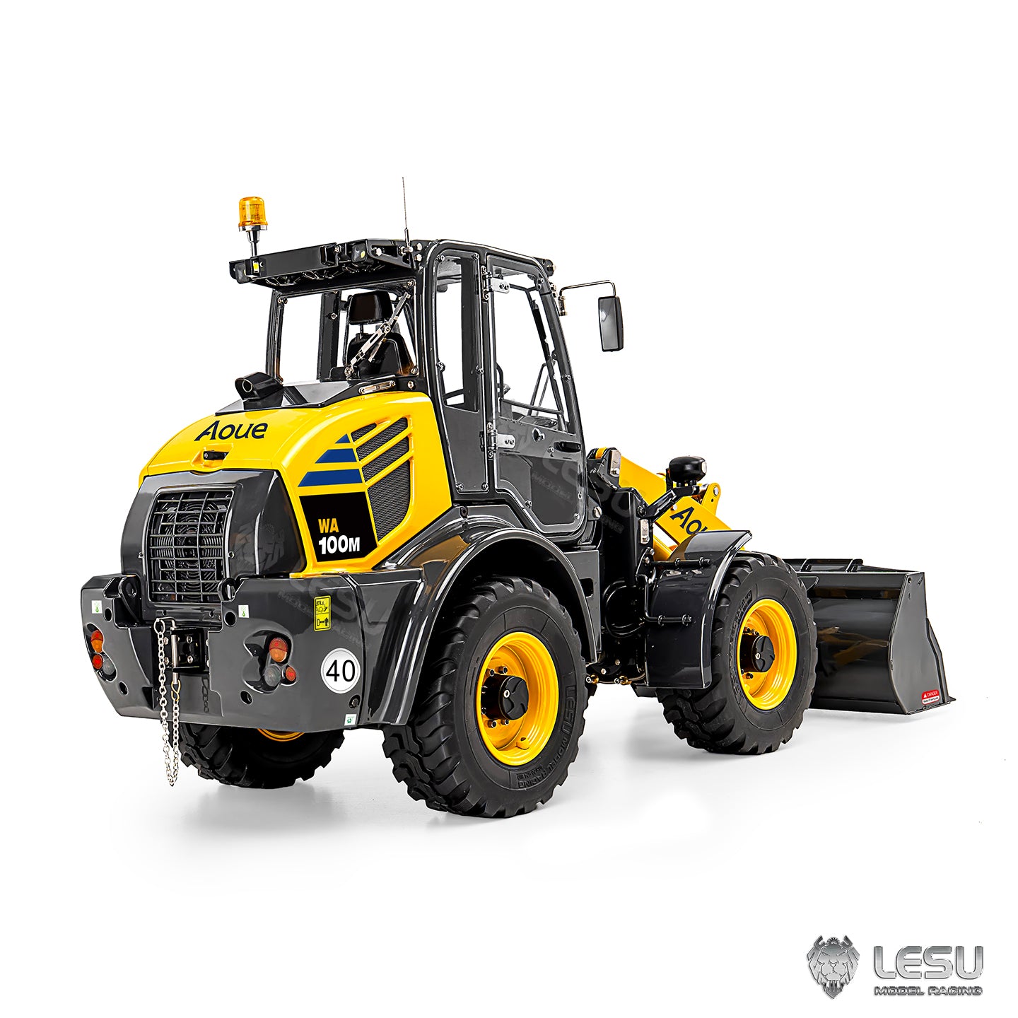 LESU 1/14 Aoue WA100M-8 Loader Hydraulic Return Steering 3+1 Valve RD-A0021