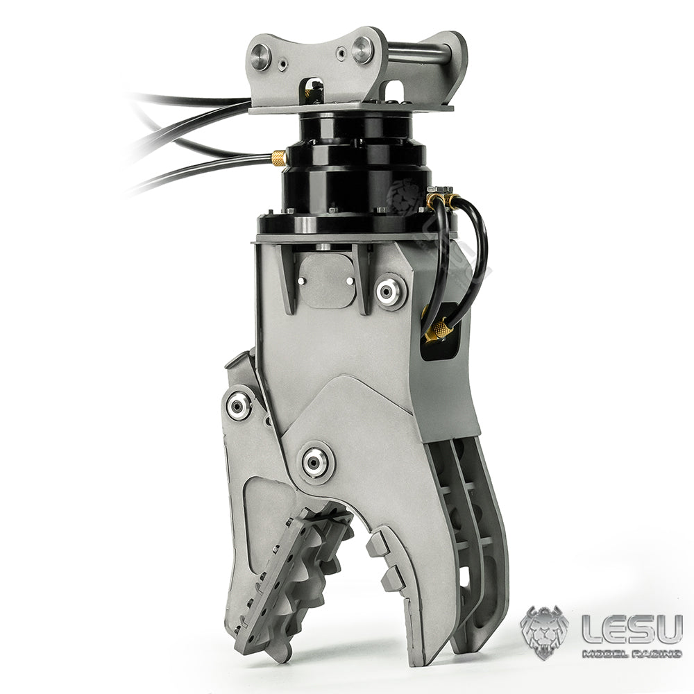 LESU 1/14 simulation hydraulic excavator PC360, wheel excavator, small short tail modified quick change Hydraulic Clamp accessories