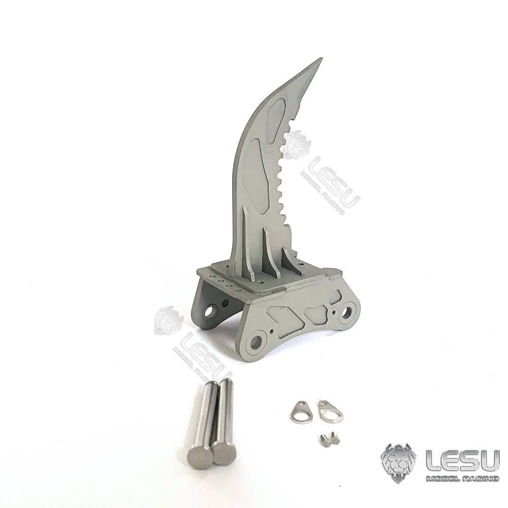 LESU 1/14 Engineering Machinery Model Excavator ET35 Modified Quick Release Straight Blade Ripper Attachment