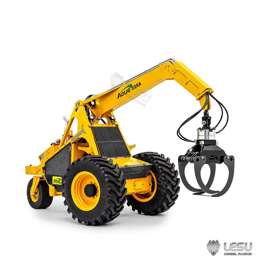 LESU 1/14 Aoue hydraulic model 225A crank boom RD-A0019 4-way valve rear single wheel steering