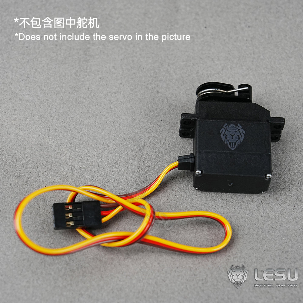 CNC aluminum alloy metal servo arm to prevent the servo from blocking and burning out. High torque and high strength M2 servo rocker arm