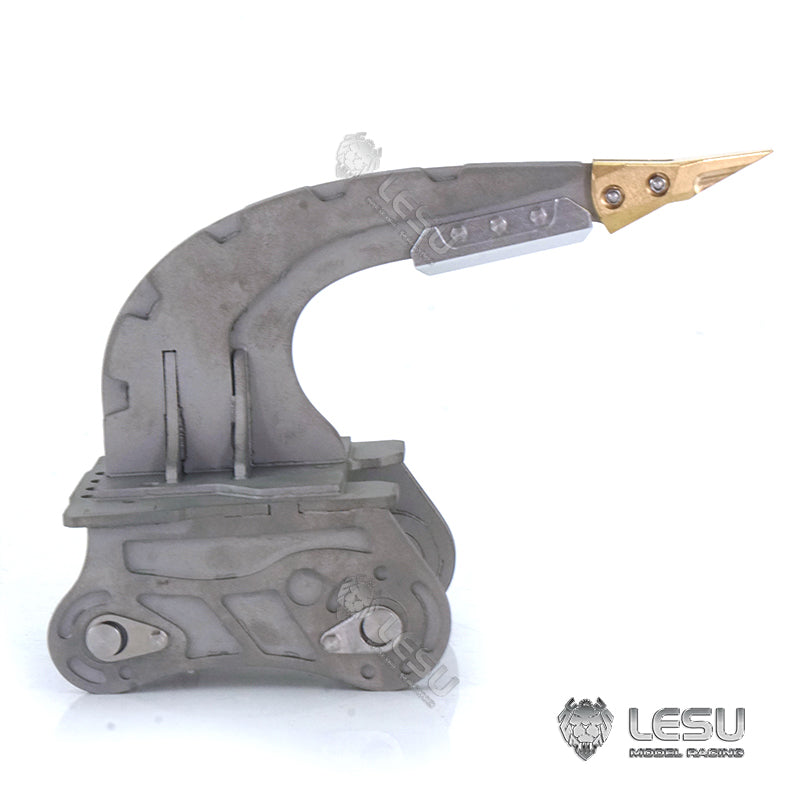 LESU 1/14 Engineering Hydraulic Excavator CAT 374F Modified Quick Release Curved Blade Ripper Attachment