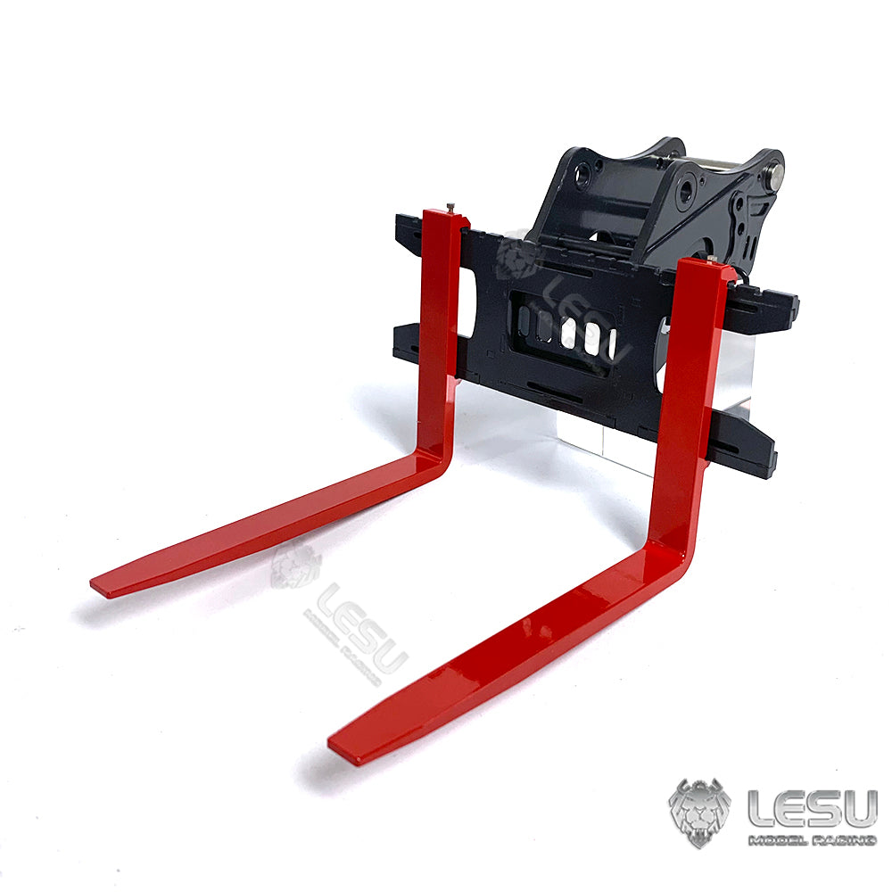 LESU 1/14 Engineering Machinery Model Excavator ET35 Modified Quick Change Fork Attachment