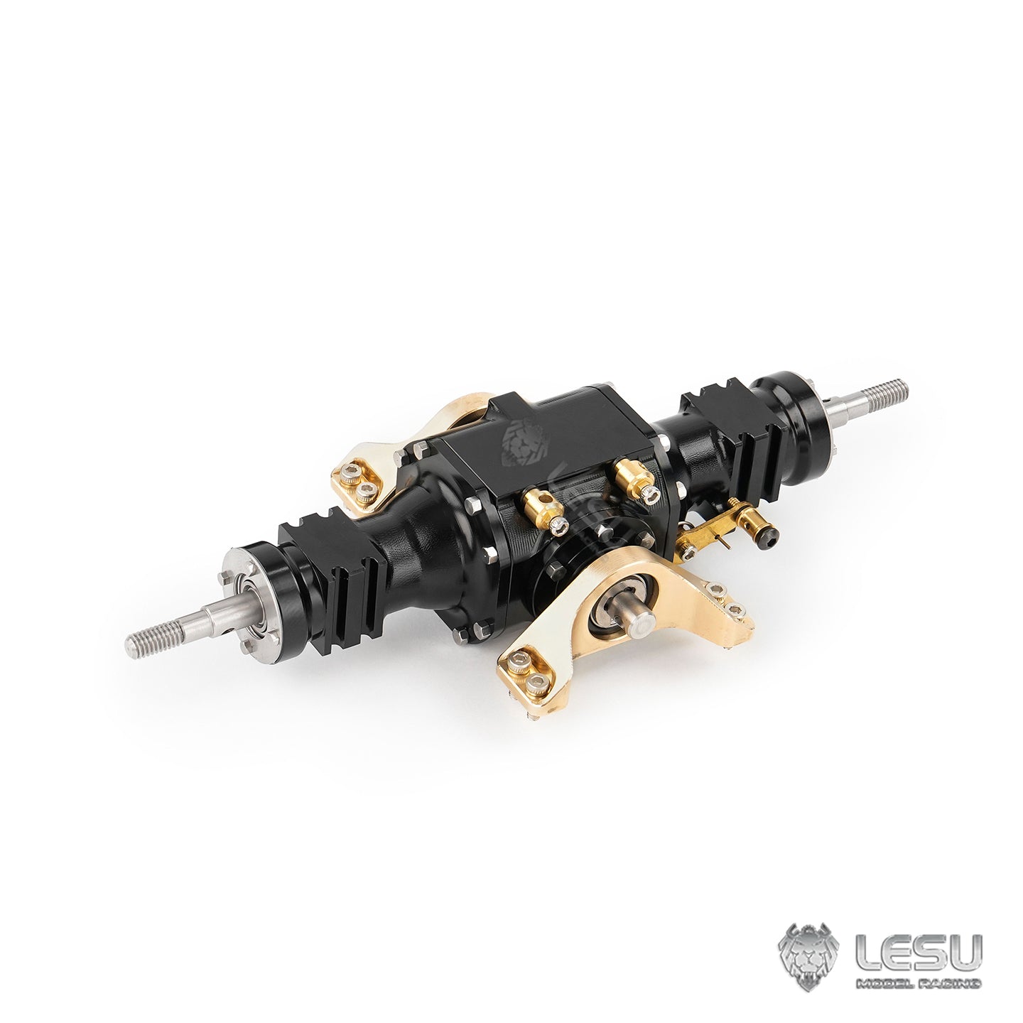 LESU 1/14 WA100M-8 loader with differential lock gear ratio 1:3 front axle and rear axle RD-2039 RC axle parts