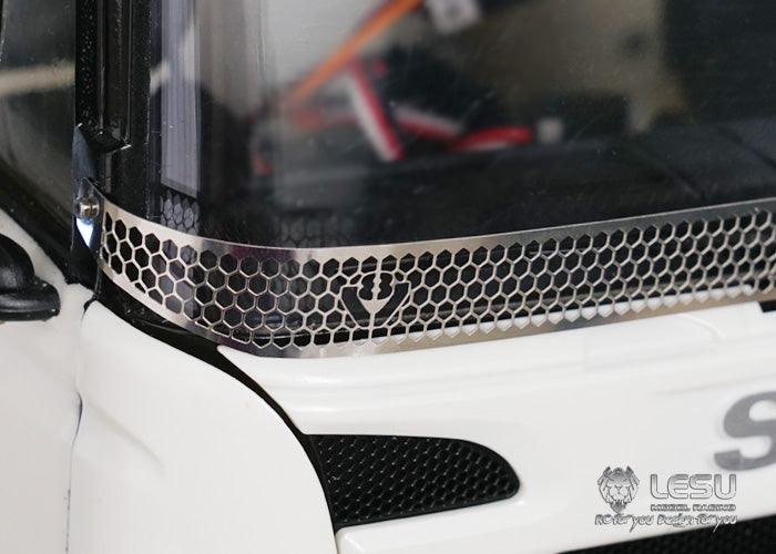 LESU G-6154 Series 1/14 RC Truck Metal Front Sand and Gravel Net for Tamiya R470 R620 Traction Truck Model Toy Shell