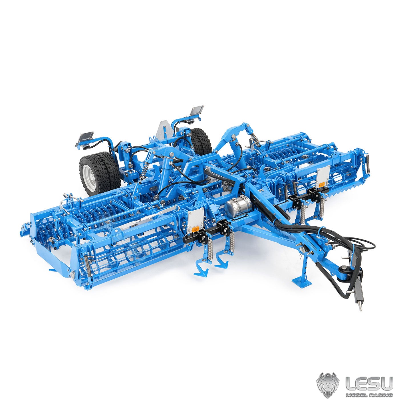 LESU 1/14 AOUE-1050 Tractor Attachment Kompaktomat K500 Seedbed Pre-sowing Soil Preparation Machine, Plow, and Seeder AT-C0061