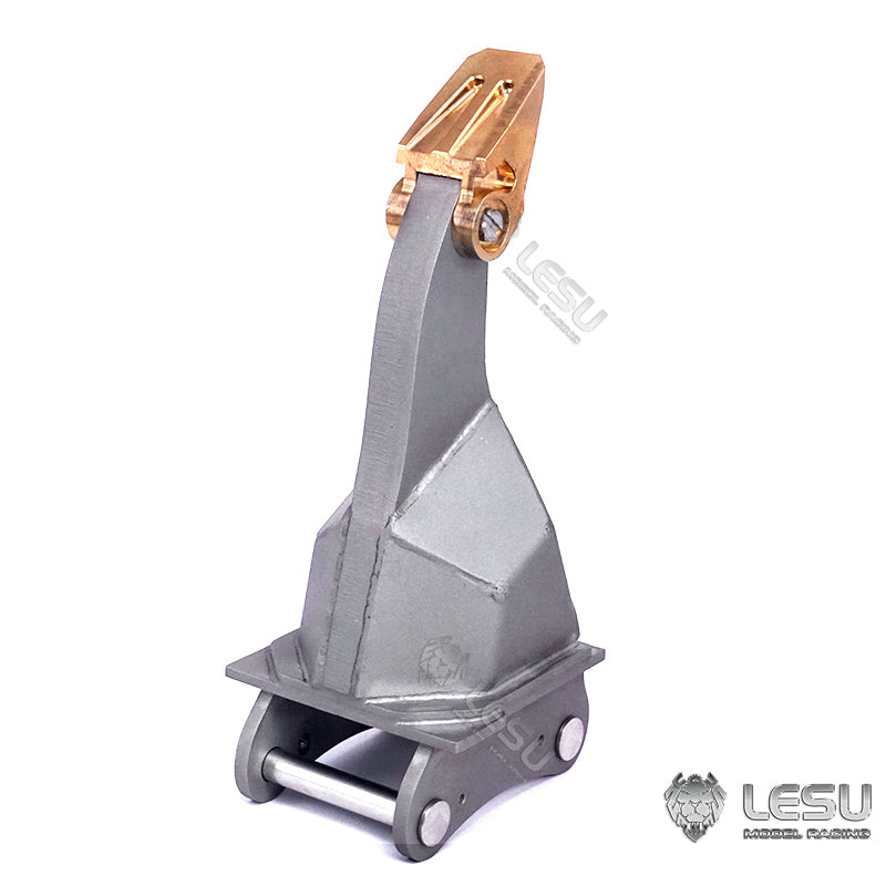 LESU 1/14 simulation hydraulic excavator PC360, wheel excavator, small short tail modified quick-detachable metal ripper accessories