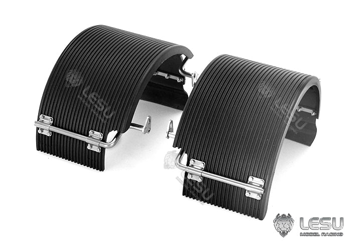 1/14 model toy dump truck Tamiya tractor metal modified parts semicircular rear light frame fender LESU