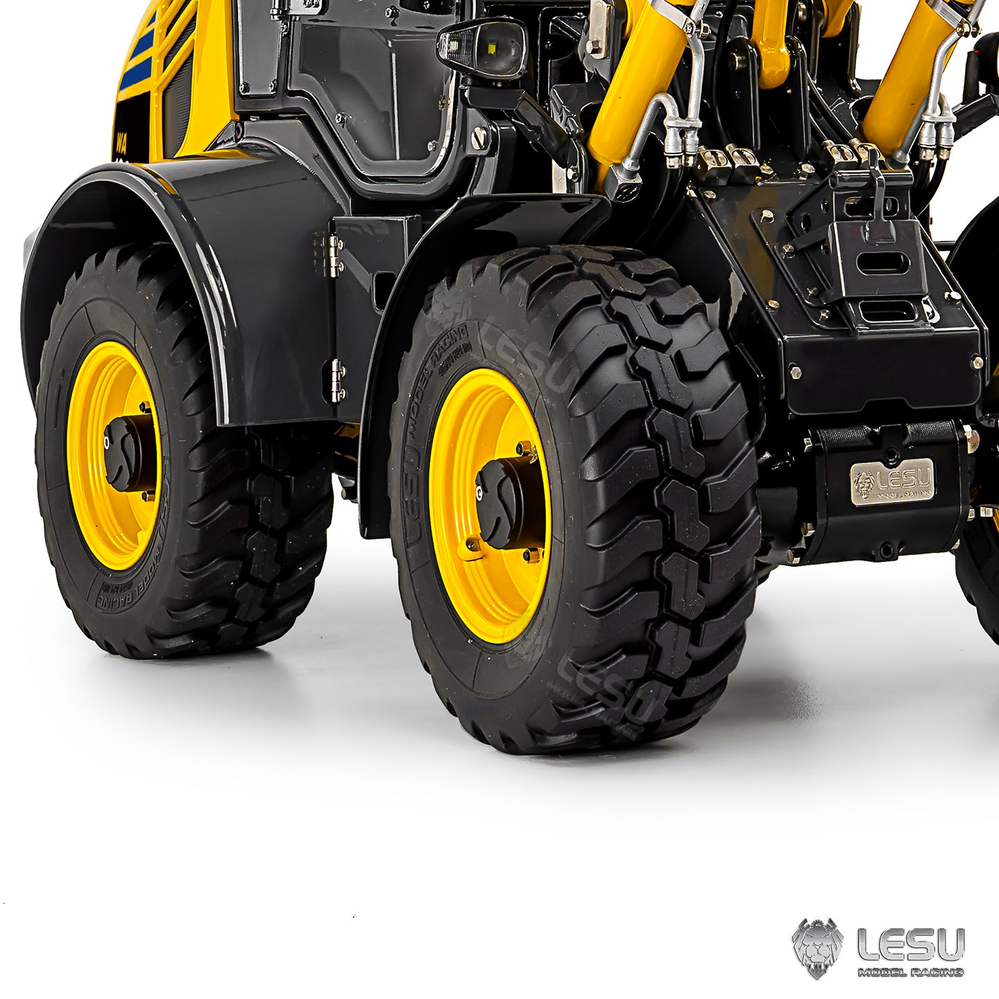 LESU 1/14 Aoue WA100M-8 Loader Adapter 88CM Diameter Tire DIY Modification Parts RD-2040