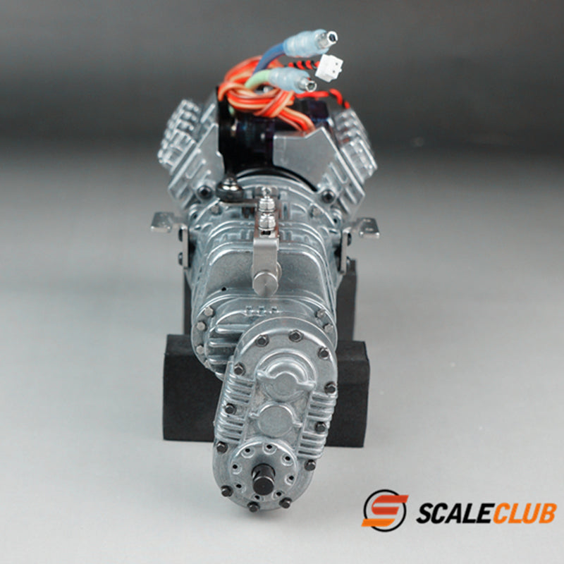 scaleclub Tamiya 1/14 trailer truck dump truck three-speed metal gearbox