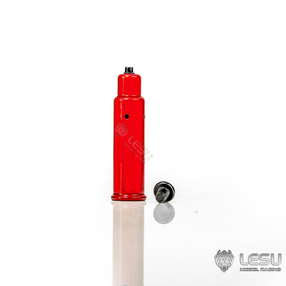 LESU 1/14 Hydraulic Remote Control Toy Heavy Backhoe Bucket Excavator Decorative Fire Extinguisher Nitrogen Bottle Metal DIY Modified Accessories
