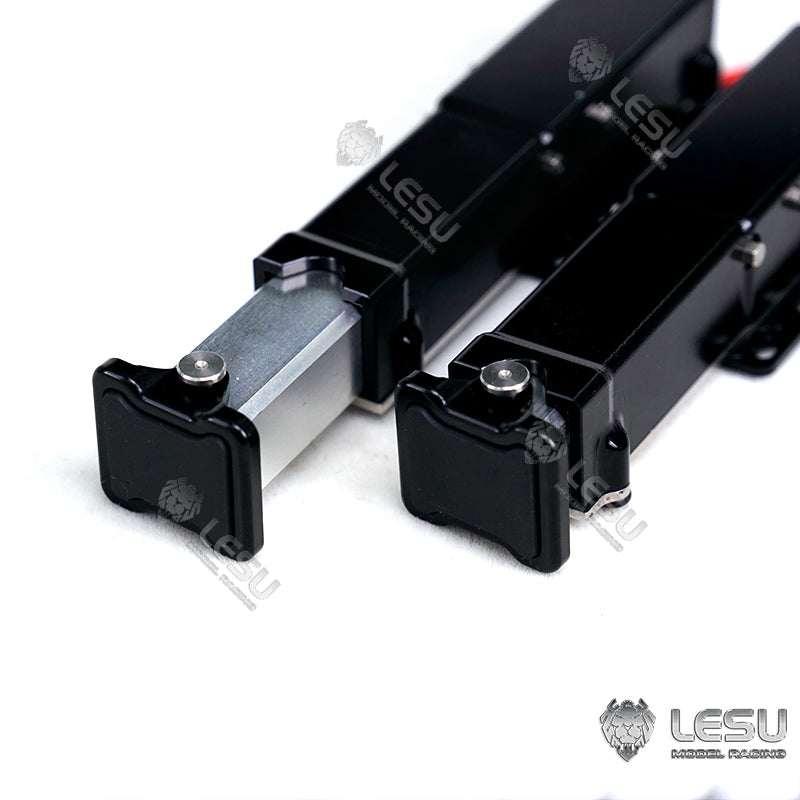 LESU 1/14 semi-trailer model trailer lift metal electric bracket foot LS-A0006
