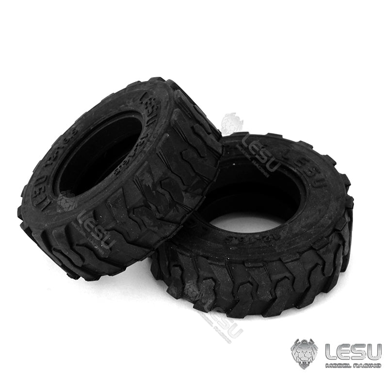 LESU 1/14 Simulation Model Engineering Crawler Bobcat Skid Steer Loader Tires and Wheels
