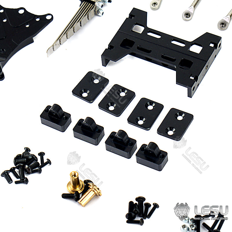 1/14 Truck rear suspension assembly X-8002 Tamiya tractor original hole RC modified mud truck model LESU